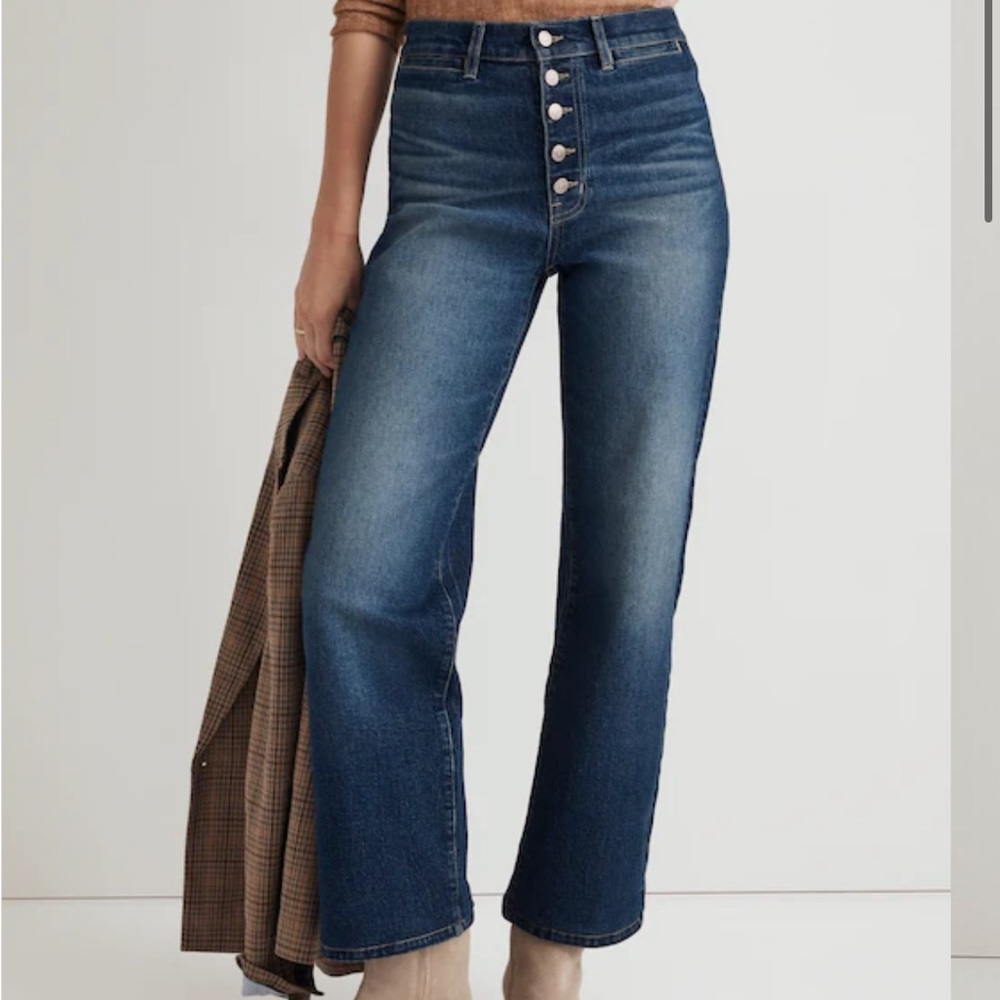 NWOT Madewell Perfect Vintage Wide Leg Jeans